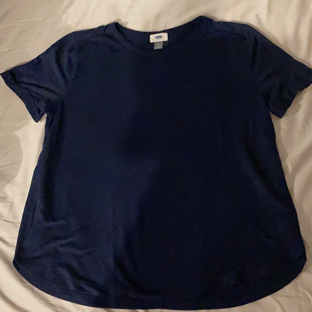 Dark blue shirt